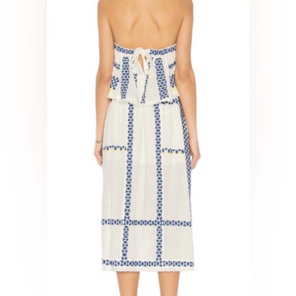 Free People Embroidered Wild Romance Dress OB811427 M - Picture 4 of 10